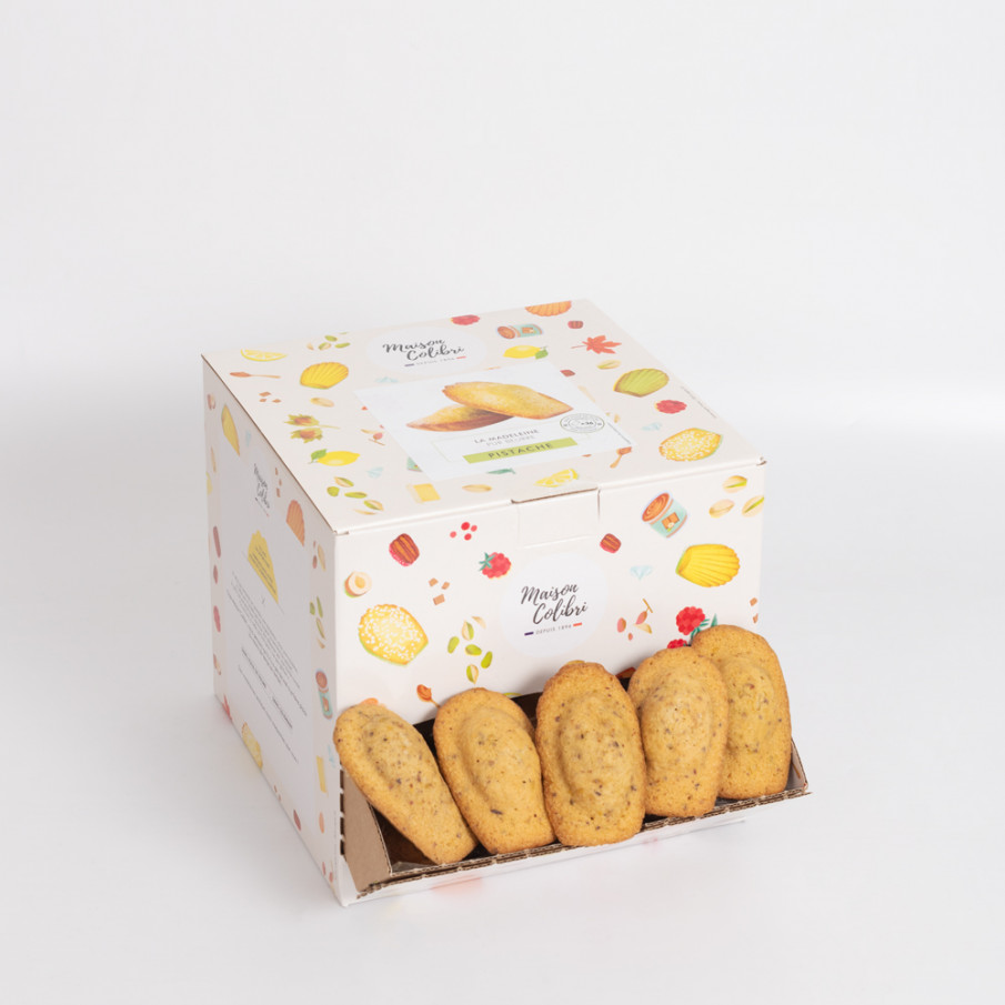 Boite - Madeleine pistache