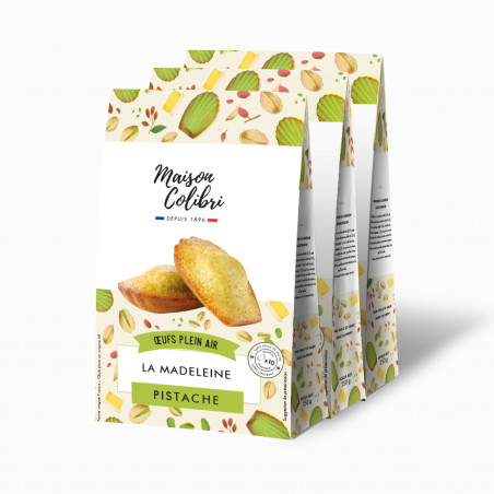 Madeleine nature coque chocolat au lait