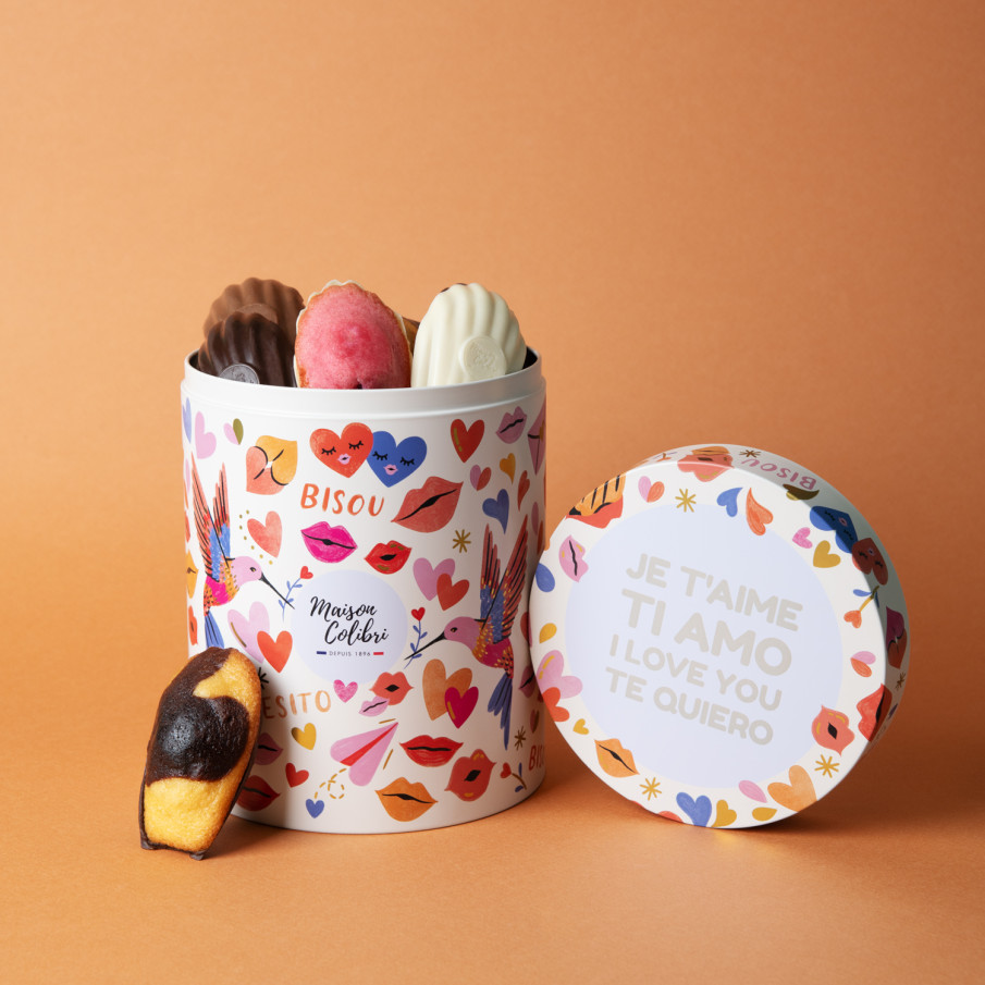 Le coffret de madeleines de la Saint-Valentin - une délicieuse idée de cadeau