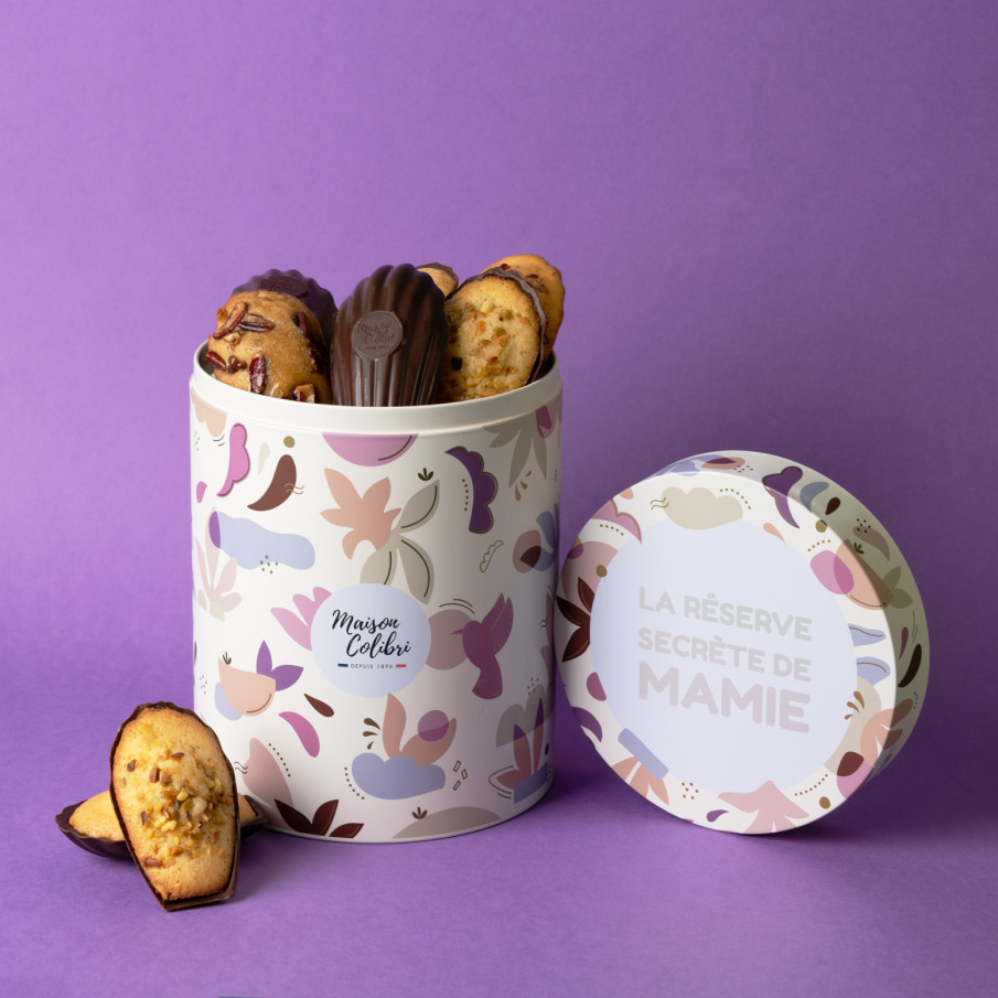 Le Coffret de Madeleines Fête des Grands-Mères - Idée cadeau gourmand