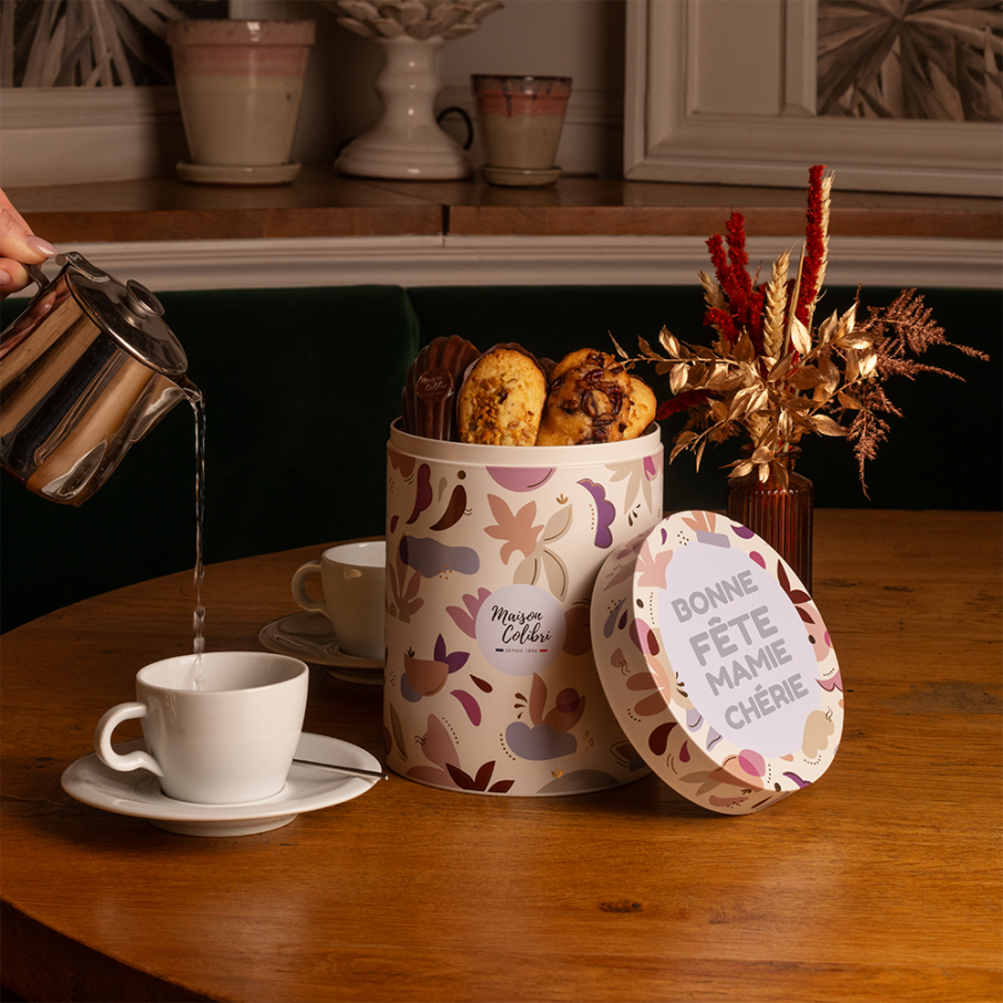 Le Coffret de Madeleines Fête des Grands-Mères - Idée cadeau gourmand