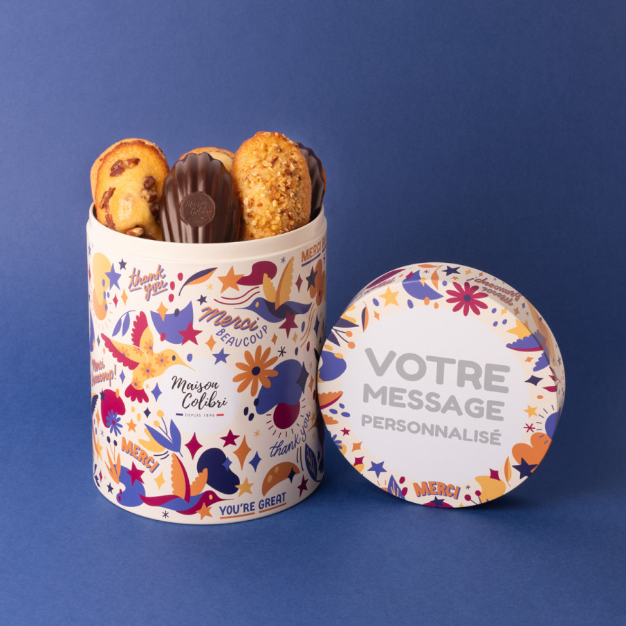 Coffret MERCI 2025. Pour dire merci aux maitresses, maitres, instituteurs, institutrice, nounou.