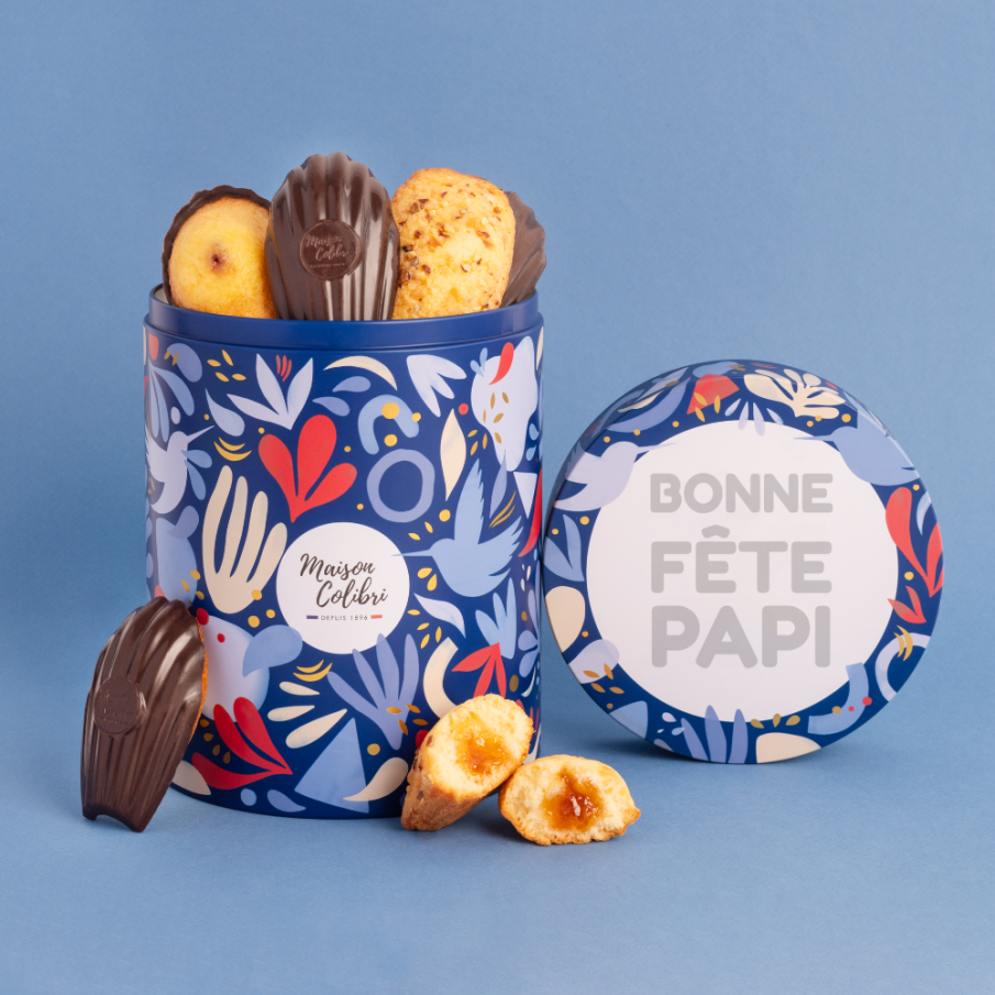 Le Coffret Fête des Grands-Pères - idée cadeau gourmand pour papi