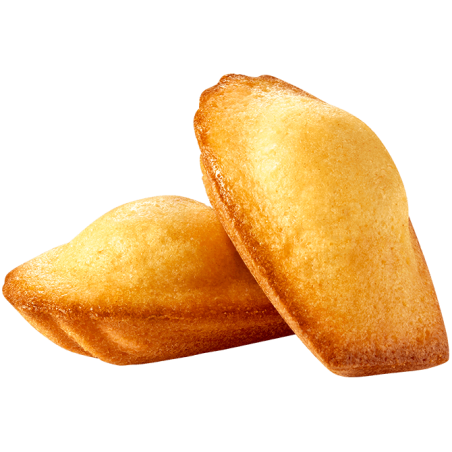 Lot de 3 : madeleines Citron