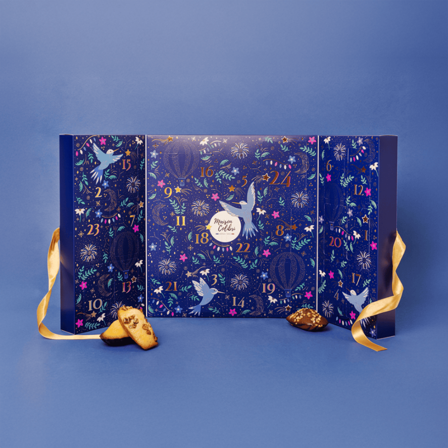Le Calendrier de l'Avent de Madeleines - Maison Colibri