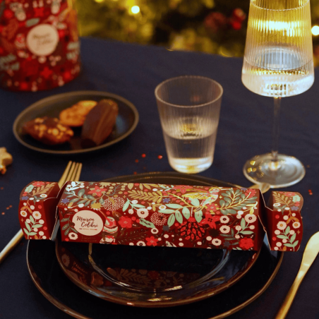 Cracker de Noël - Un mini-cadeau surprenant et gourmand rempli de madeleines