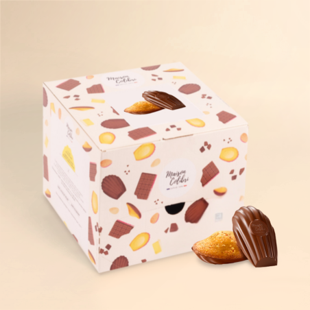 Boite de madeleines noisette XL - Nos archives