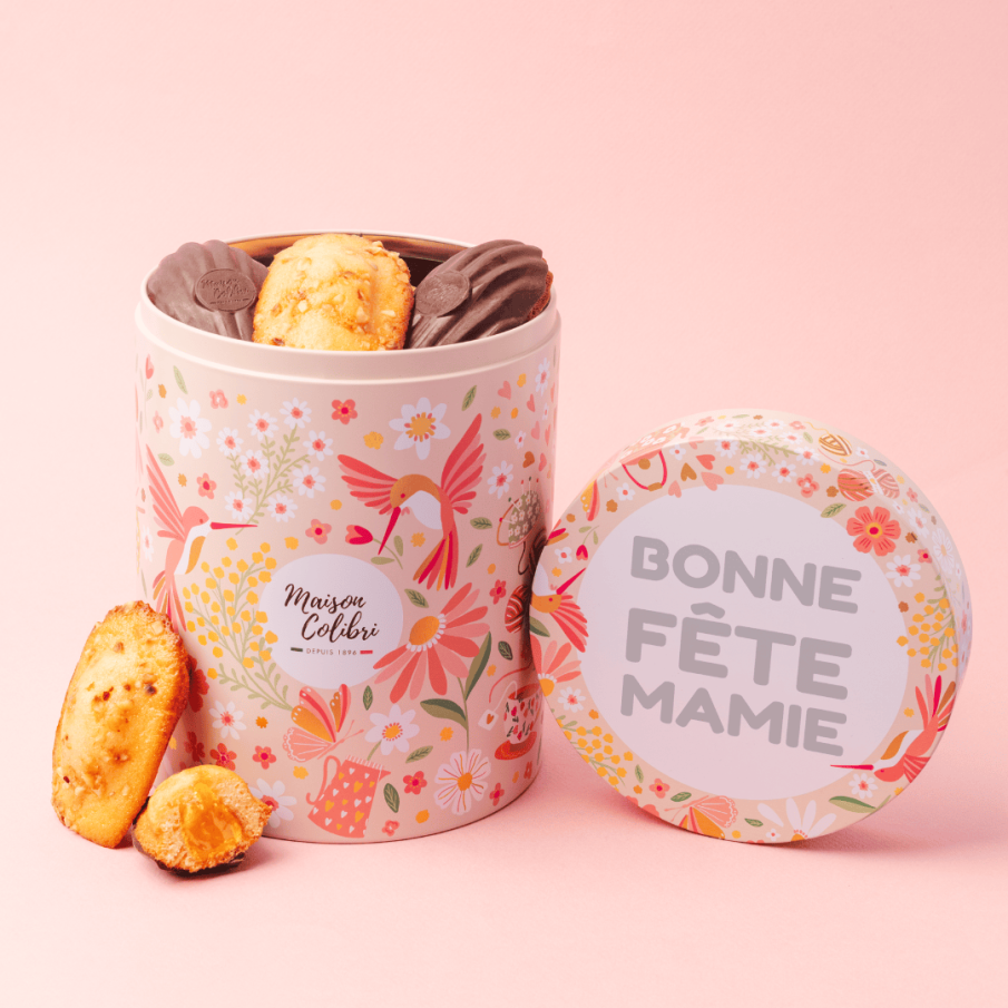 Coffret madeleines Fête des Grands-Mères - Maison Colibri