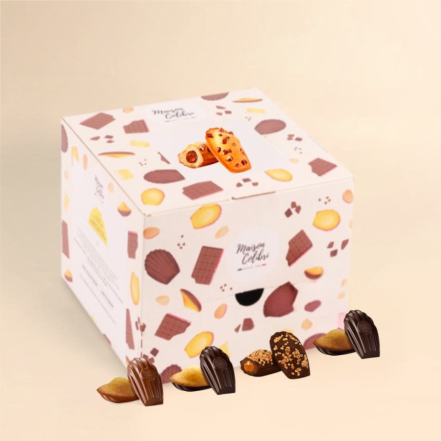 Madeleines 5 merveilles - Acheter boites de madeleines | Maison Colibri