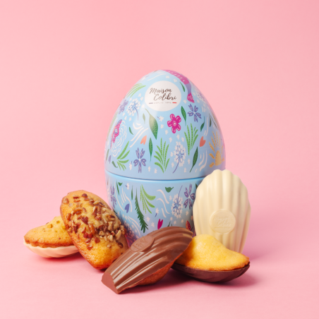 Assortiments d'oeufs de Pâques - Madeleines Coques Chocolat