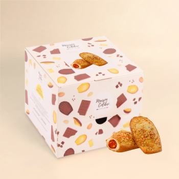 Madeleines duo douceur - Acheter madeleine coque chocolat au lait | Maison Colibri