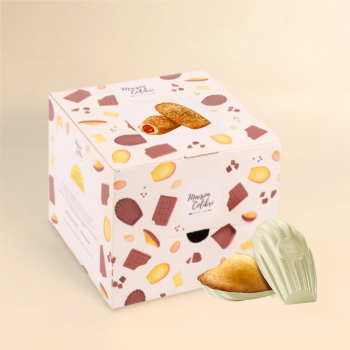 Madeleines duo douceur - Acheter madeleine coque chocolat au lait | Maison Colibri
