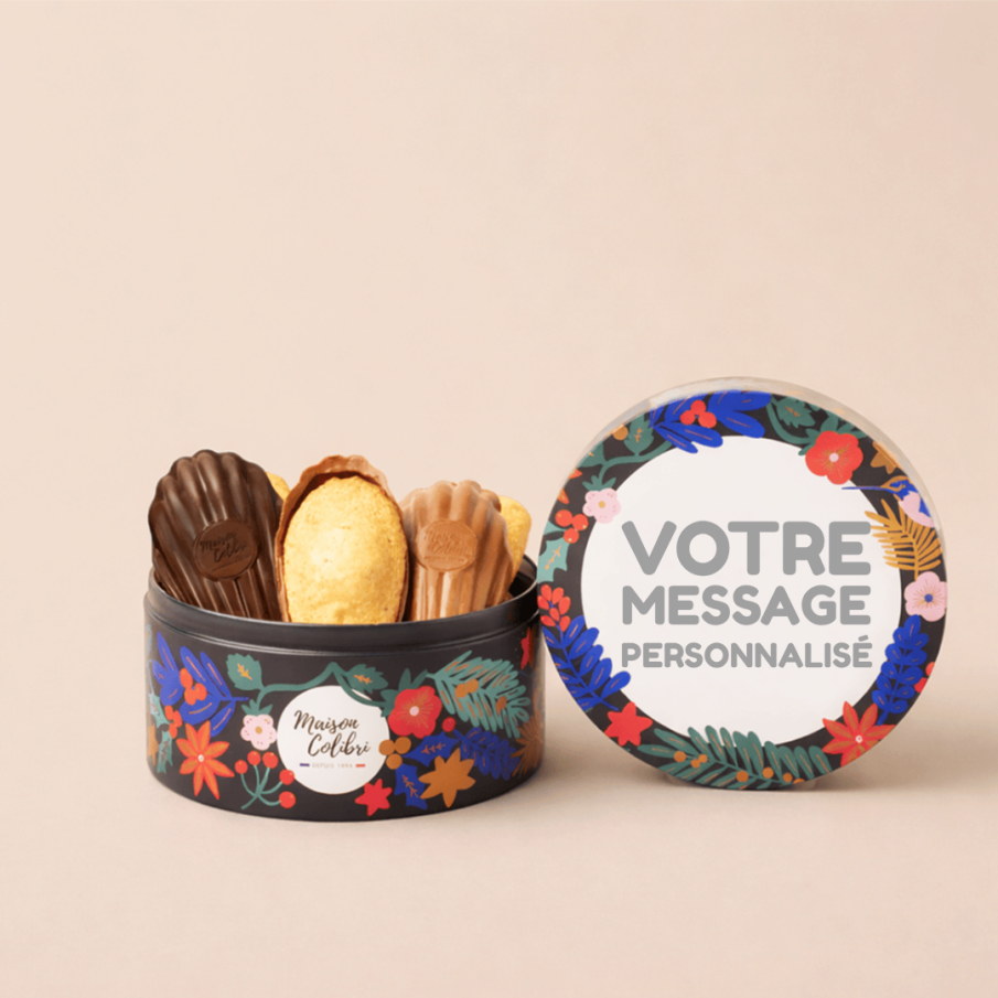 Petit Coffret Festif personnalisé et gourmand - Maison Colibri