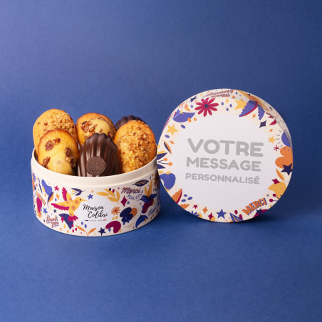 Petit Coffret Merci personnalisé et gourmand - Maison Colibri