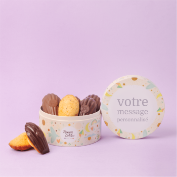 Petit Coffret madeleines Naissance - Maison Colibri