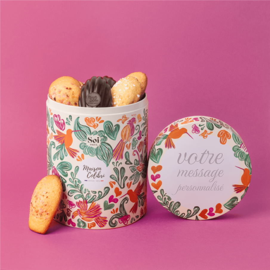 Coffret madeleines Copacabana - Maison Colibri