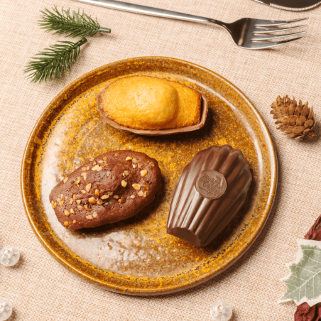 Le calendrier de l'Avent de madeleines - Maison Colibri