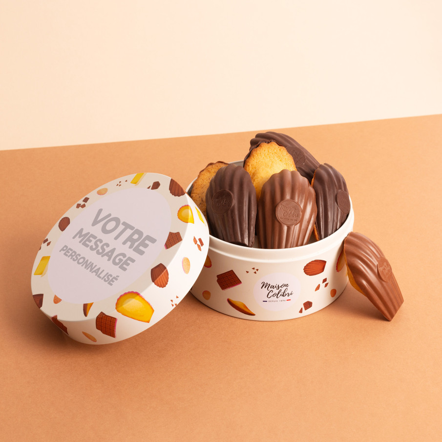 Petit Coffret Chocolat personnalisé gourmand - Maison Colibri